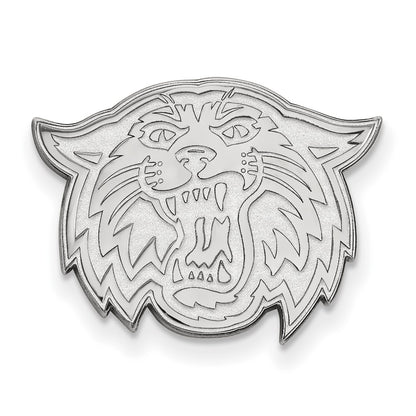 Sterling Silver Rhod-Pltd Logoart Villanova University Lapel Pin