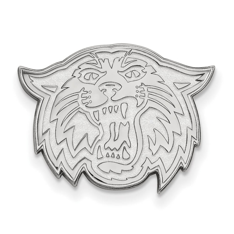 Sterling Silver Rhod-Pltd Logoart Villanova University Lapel Pin