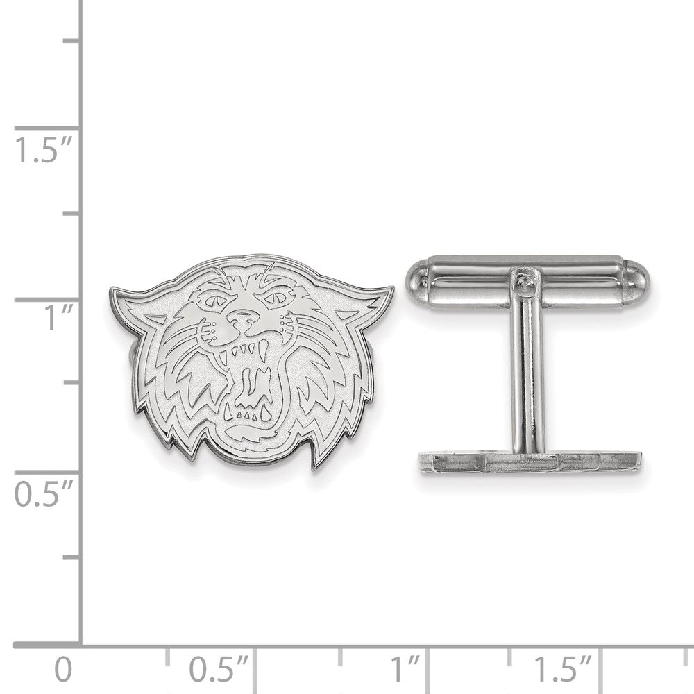 Sterling Silver Rhod-Pltd Logoart Villanova University Cuff Links