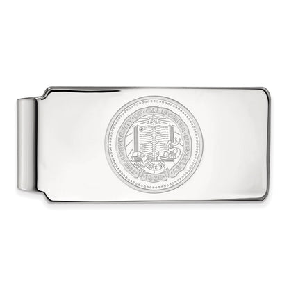 Sterling Silver Rhod-Pltd Logoart U. of California Berkeley Money Clip