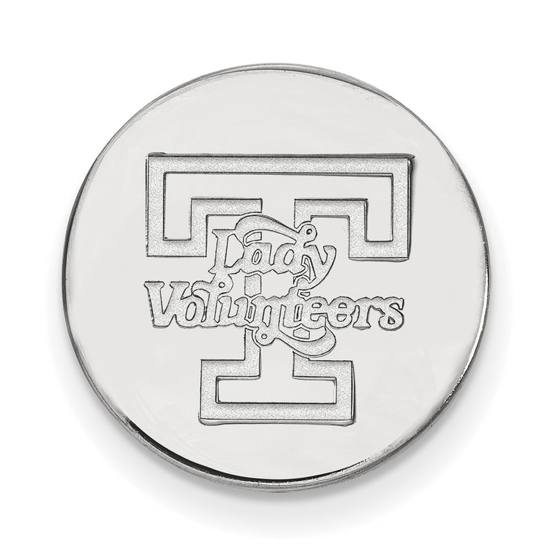 Sterling Silver Rhod-Pltd Logoart University of Tennessee Lapel Pin