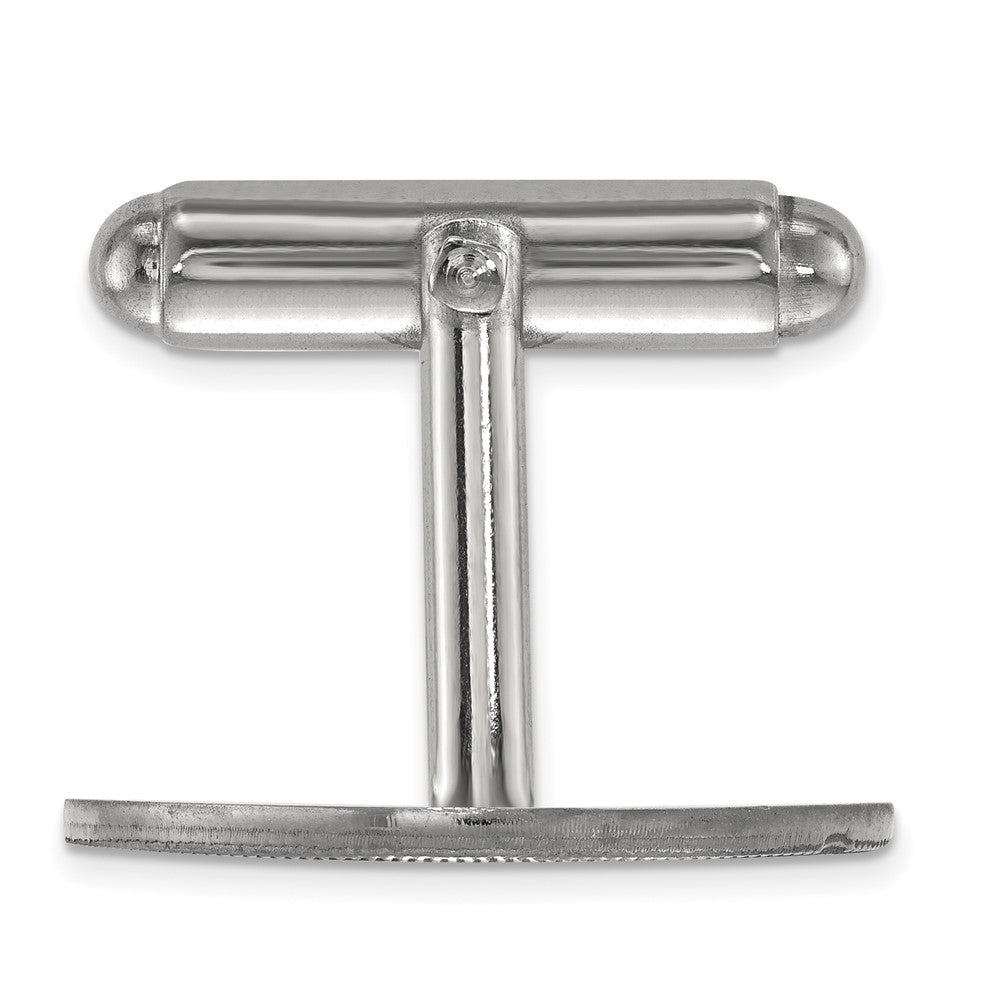 Sterling Silver Rhod-Pltd Logoart East Carolina University Crest Lapel Pin