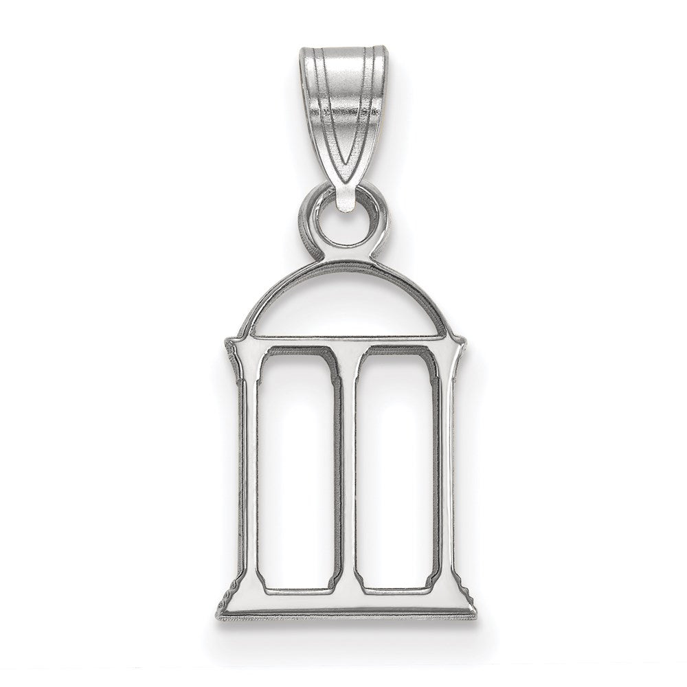 10K White Gold Logoart University Of Georgia Arch Small Pendant