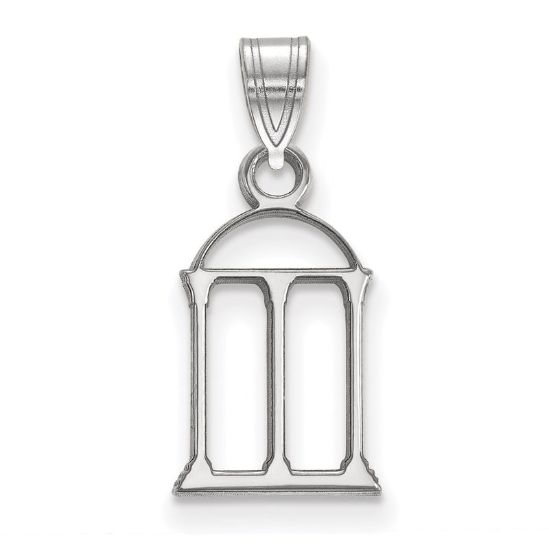 10K White Gold Logoart University Of Georgia Arch Small Pendant