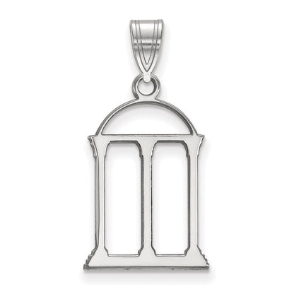 14K White Gold Logoart University Of Georgia Arch Large Pendant