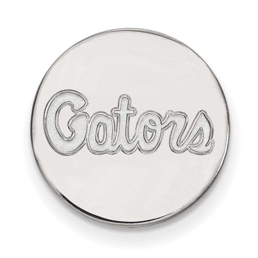 Sterling Silver Rhod-Pltd Logoart University of Florida Gators Lapel Pin