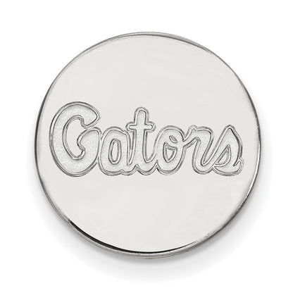 Sterling Silver Rhod-Pltd Logoart University of Florida Gators Lapel Pin