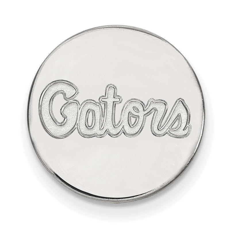 Sterling Silver Rhod-Pltd Logoart University of Florida Gators Lapel Pin