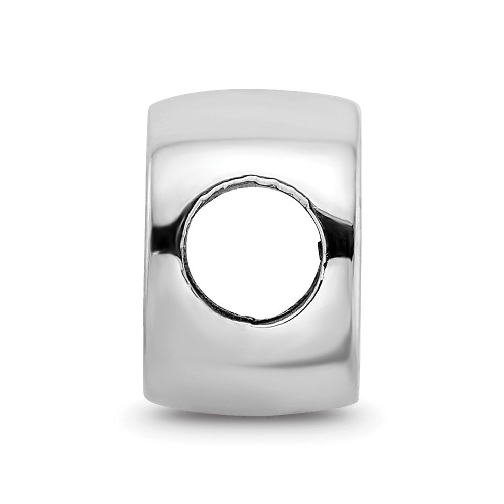 Sterling Silver Rhod-Pltd Logoart U. of Southern Calif. Enamel Bead