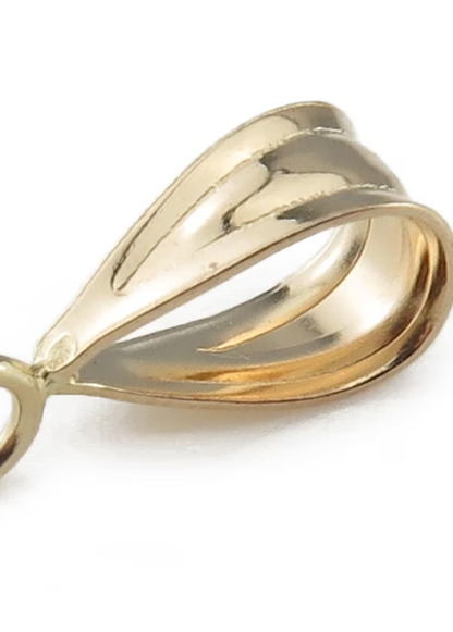 Gavin Barnes Custom Order - Solid 14K Yellow Gold Large Size Liverpool Pendant