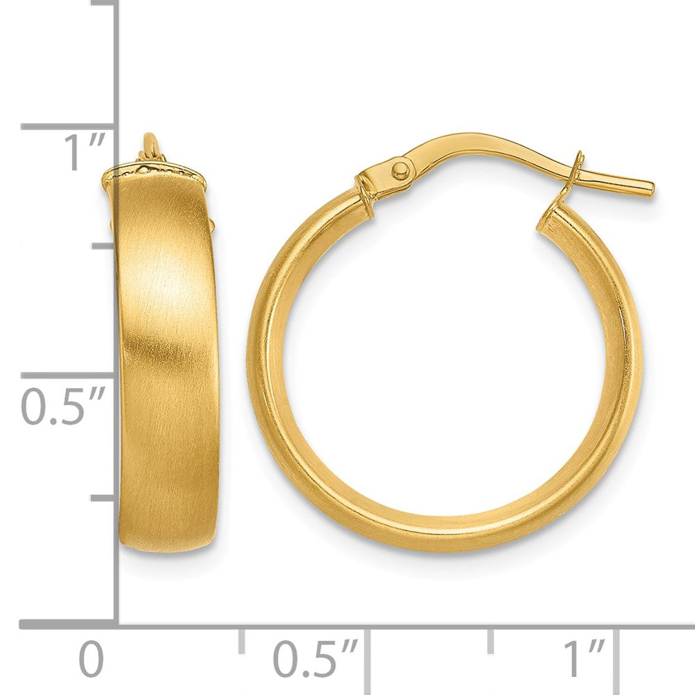14k-yellow-gold-small-5mm-satin-hoop-earrings