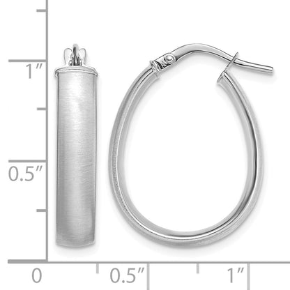 14k-white-gold-4-85x18-5mm-satin-teardrop-hoop-earrings