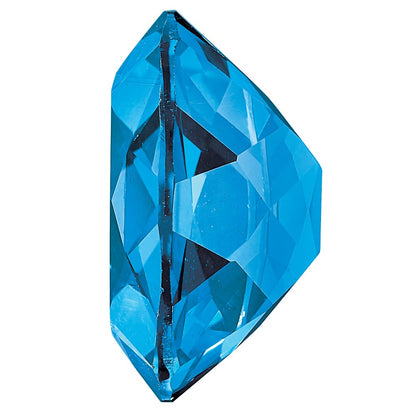 Gemstone Kashmir Blue Passion Topaz 8X6mm Antique Long Cushion