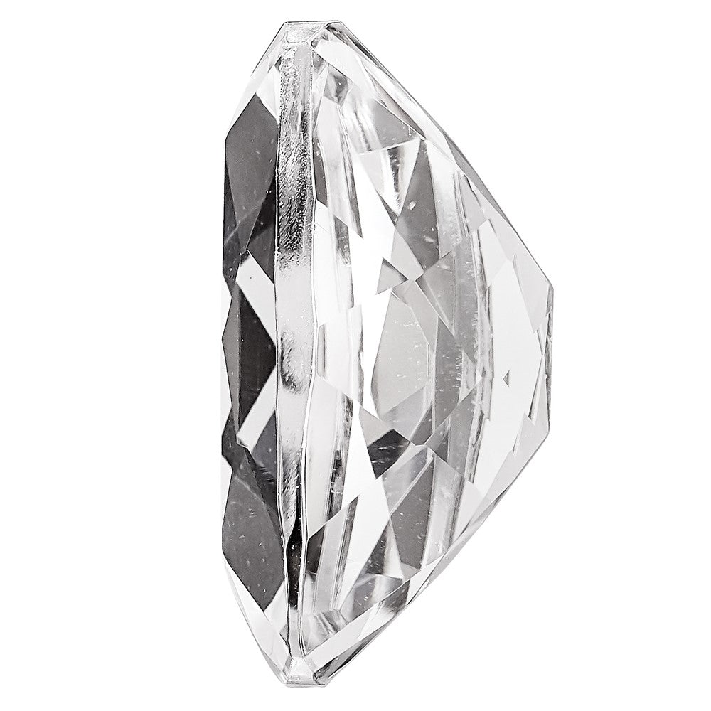 Gemstone White Passion Topaz 9X7mm Antique Long Cushion