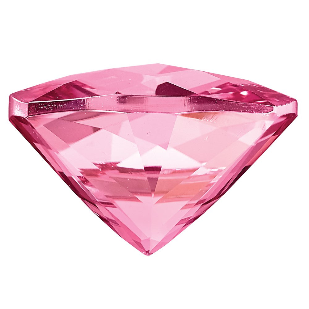 Gemstone Baby Pink Passion Topaz 7mm Antique Cushion Checkerboard