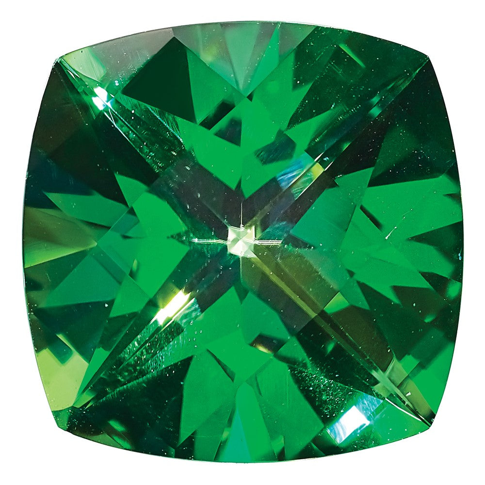 Gemstone Rainforest Passion Topaz 8mm Antique Cushion Checkerboard