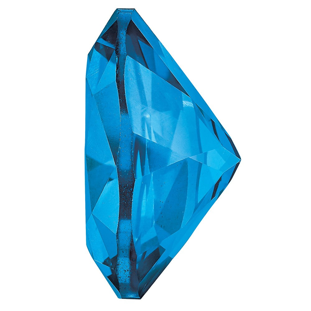 Gemstone Kashmir Blue Passion Topaz 12X10mm Oval