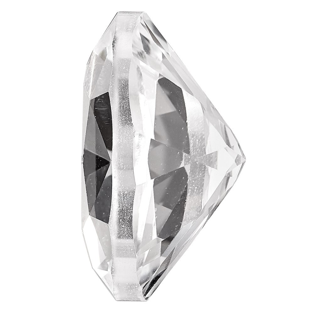Gemstone White Passion Topaz 12X10mm Oval