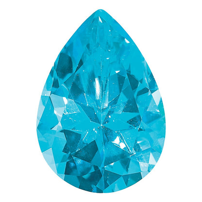 Gemstone Paraiba Passion Topaz 7X5mm Pear