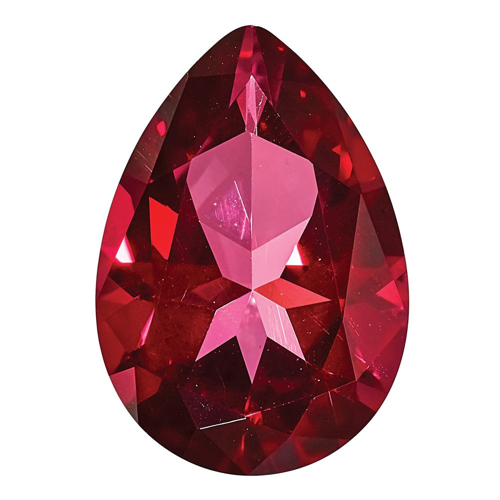 Gemstone Blazing Red Passion Topaz 8X5mm Pear