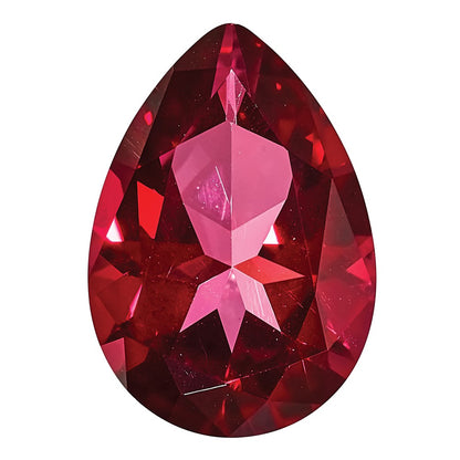 Gemstone Blazing Red Passion Topaz 8X5mm Pear