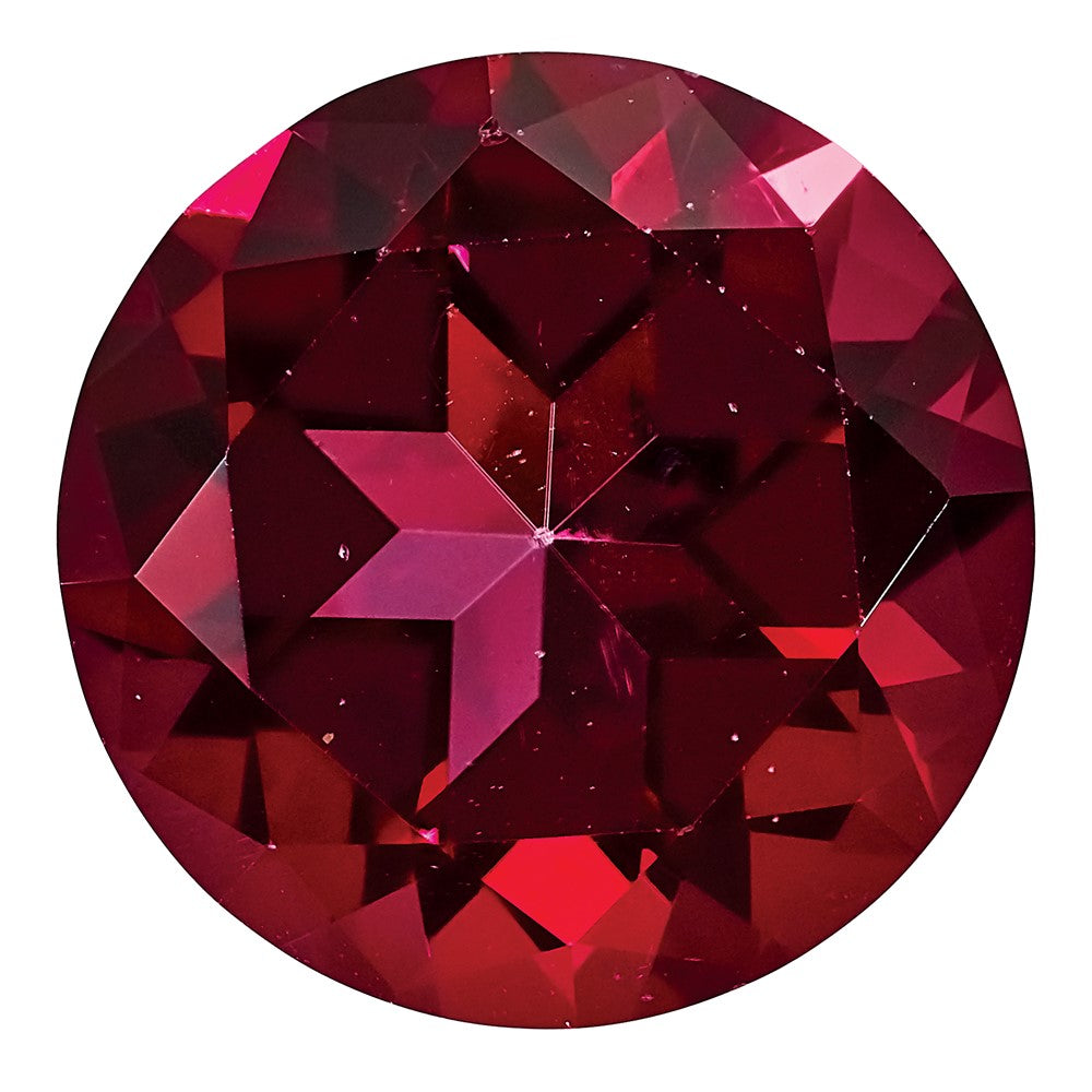 Gemstone Blazing Red Passion Topaz 10mm Round