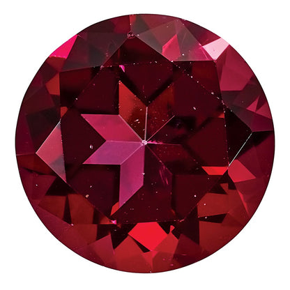 Gemstone Blazing Red Passion Topaz 10mm Round