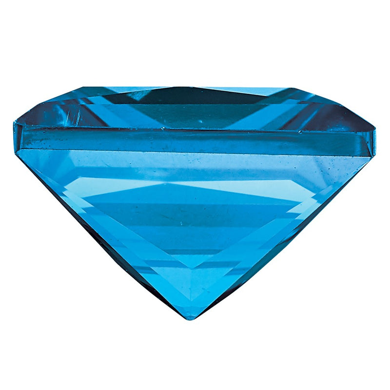 Gemstone Kashmir Blue Passion Topaz 5mm Princess