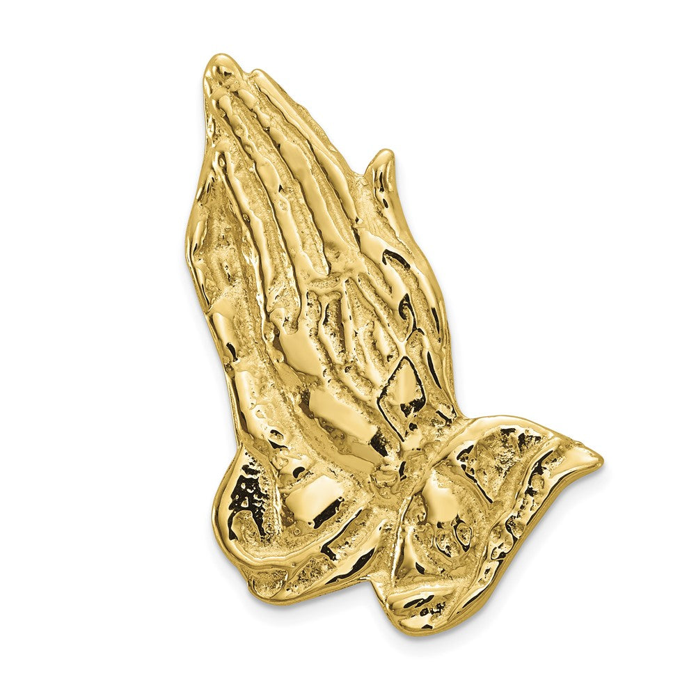 14K Yellow Gold Praying Hands Tie Tac
