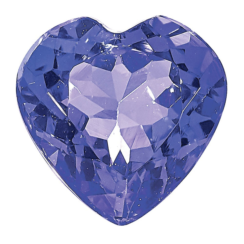 Gemstone Tanzanite A Quality 6mm Heart