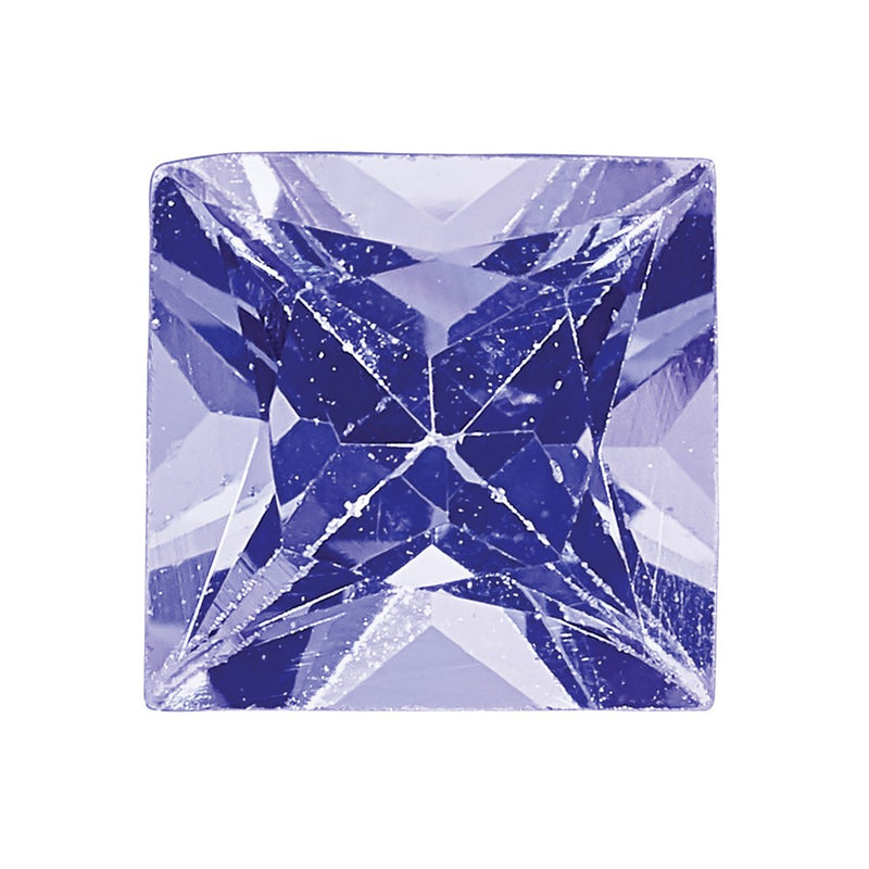 Gemstone Tanzanite A Quality 5mm Princess
