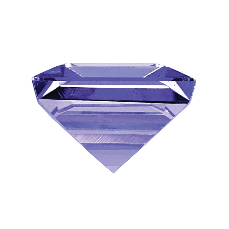 Gemstone Tanzanite A Quality 4mm Square Step-Cut