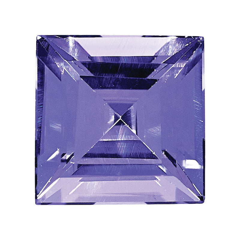 Gemstone Tanzanite A Quality 4mm Square Step-Cut