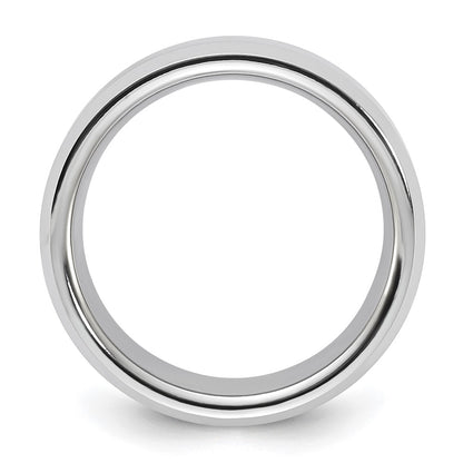 Vitalium Polished 8mm Beveled Edge Band (Size 9.5 Only)