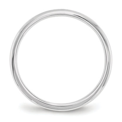 Solid 14K White Gold 2mm Standard Comfort Fit Men's/Women's Wedding Band Ring Size 7