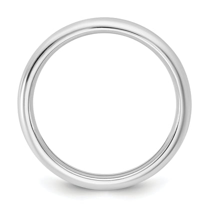 10K White Gold 10Kw 2.5mm Standard Comfort Fit Band Size 10.5