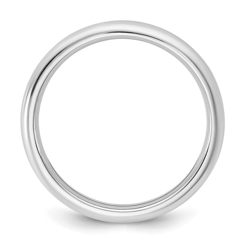 10K White Gold 10Kw 2.5mm Standard Comfort Fit Band Size 11.5