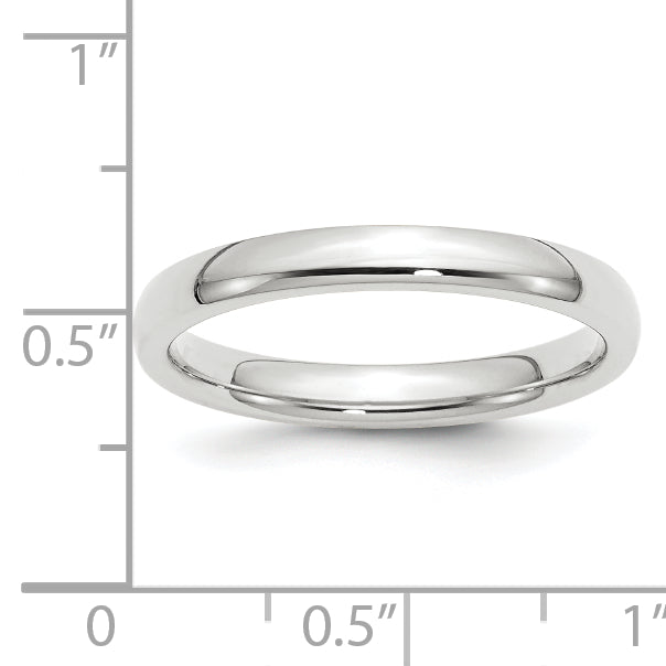 Solid 14K Yellow Gold White Gold 3mm Comfort Fit Men's/Women's Wedding Band Ring Size 9