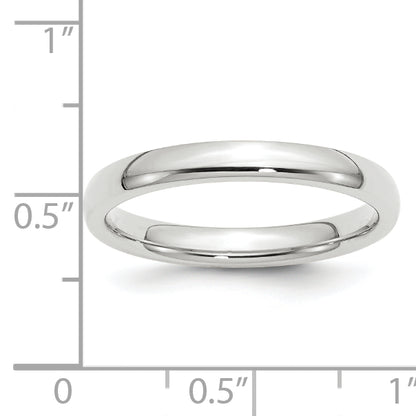 Solid 14K Yellow Gold White Gold 3mm Comfort Fit Men's/Women's Wedding Band Ring Size 9