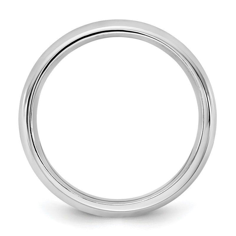 10K White Gold 10Kw 3.5mm Standard Comfort Fit Band Size 10.5
