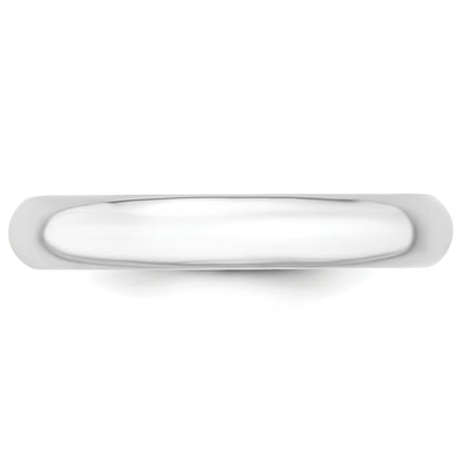 Solid 14K Yellow Gold White Gold 4mm Comfort Fit Men's/Women's Wedding Band Ring Size 5