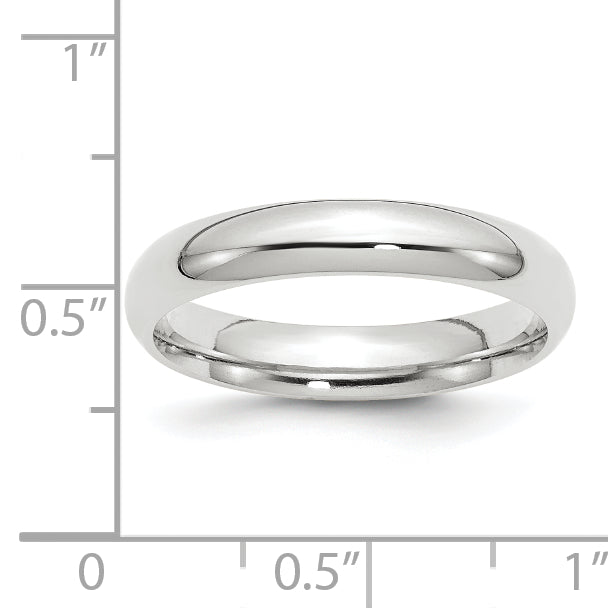 Solid 14K Yellow Gold White Gold 4mm Comfort Fit Men's/Women's Wedding Band Ring Size 7