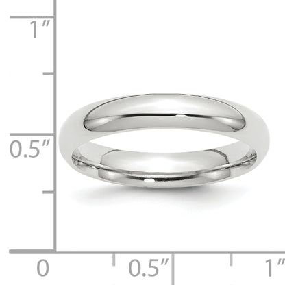 Solid 14K Yellow Gold White Gold 4mm Comfort Fit Men's/Women's Wedding Band Ring Size 5
