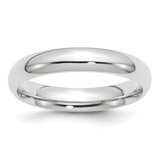 Solid 14K Yellow Gold White Gold 4mm Comfort Fit Men's/Women's Wedding Band Ring Size 11.5