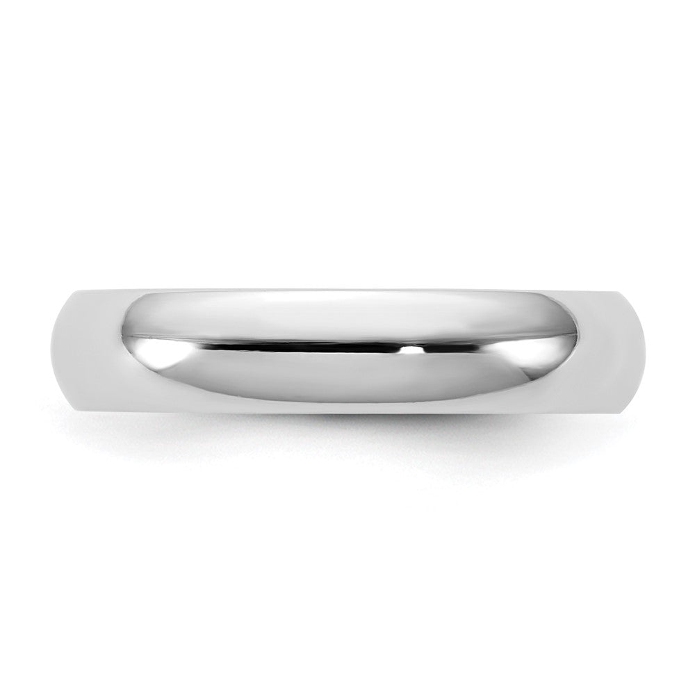 10K White Gold 10Kw 4.5mm Standard Comfort Fit Band Size 9.5