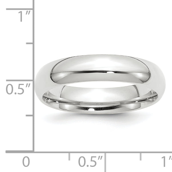 Solid 14K Yellow Gold White Gold 5mm Comfort Fit Men's/Women's Wedding Band Ring Size 10