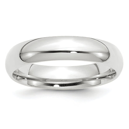 Solid 14K Yellow Gold White Gold 5mm Comfort Fit Men's/Women's Wedding Band Ring Size 10