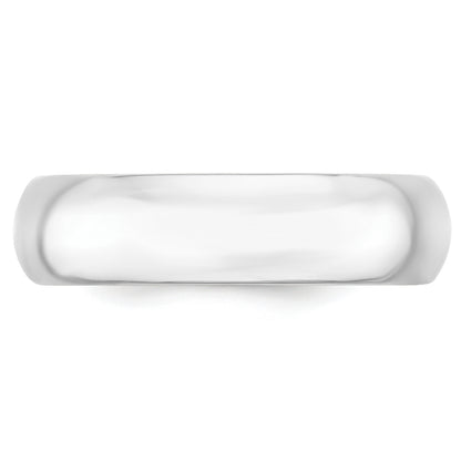 Solid 14K Yellow Gold White Gold 6mm Comfort Fit Men's/Women's Wedding Band Ring Size 11.5