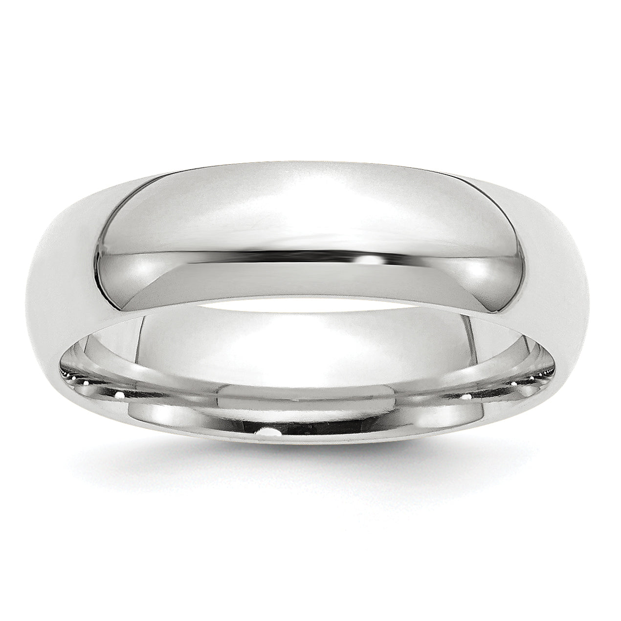 Solid 14K Yellow Gold White Gold 6mm Comfort Fit Men's/Women's Wedding Band Ring Size 10