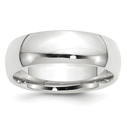 Solid 14K Yellow Gold White Gold 7mm Comfort Fit Men's/Women's Wedding Band Ring Size 10